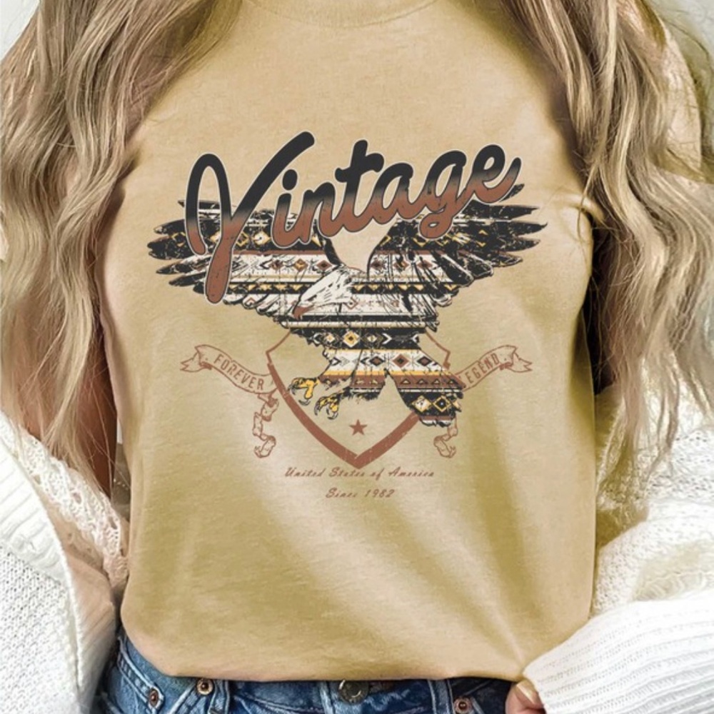 Vintage Eagle Tee